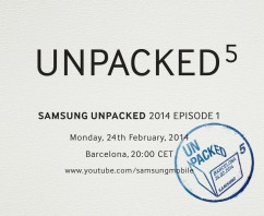 Event Einladung: Samsung lädt zum “UNPACKED 5” ein