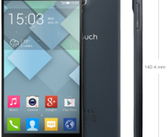 Das günstige 5-Zoll One Touch Idol X von Alcatel: Smart, flach und ultraleicht