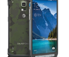 Samsung Galaxy S5 Active im Tarnanzug