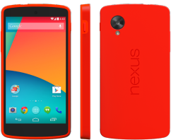 Google Nexus 5 ab sofort auch in Rot erhältlich